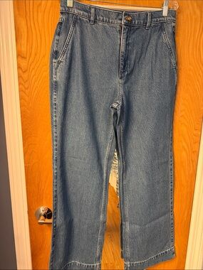 J. Crew Medium Blue High-Rise Jeans